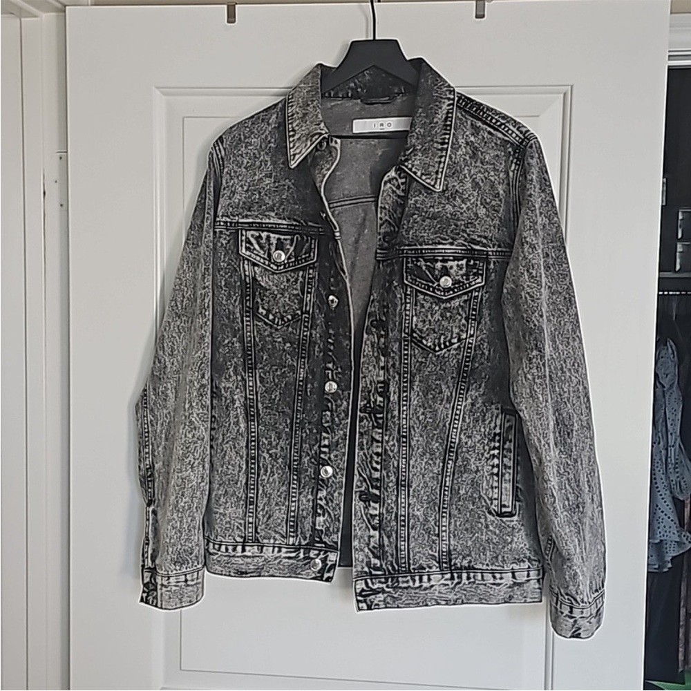 IRO Paris Denim Jacket MUSICA Sz M